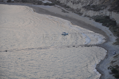 海滩,利马索尔,海湾,塞浦路斯,俄亥俄河,水,天空,水平画幅,云,沙子