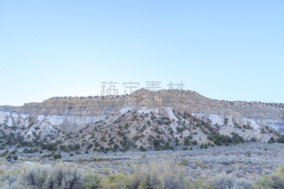 风景,犹他,路,莫斯特,一只动物,地球,万岩柱,沙岩,escalante,沙漠