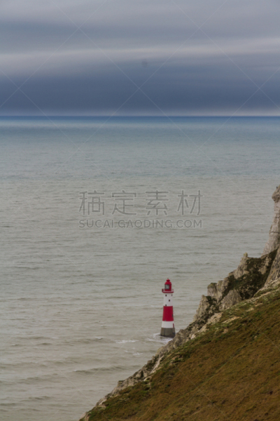 暴风雨,灯塔楼,白色,冬天,条纹,红松,白昼,多佛的白色悬崖,滩头岬,white cliffs