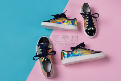 妇女问题,鞋子,概念,购物中心,青绿色背景,一对,粉色,时髦的,数字2,无人