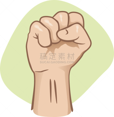 一个人,拳头,可爱的,背景分离,灵感,拇指,面部表情,想法,手腕,背景