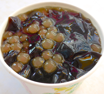 甜点心,冰,特写,珍珠奶茶,果汁冰糕,剃胡子,餐具,水平画幅,雪,无人