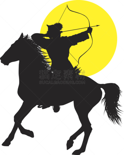东方人,职业赛马骑师,射箭弓,箭术,武器,勇士,东亚人,女人,古典式,动物