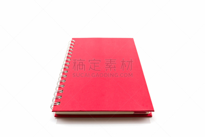 日记,书,白色背景,办公室,留白,水平画幅,无人,文档,金属丝,活页夹