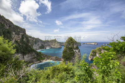 热带灌木,海景,热带气候,无人机,海岸线,岩石,珊瑚,水湾,夏天,户外