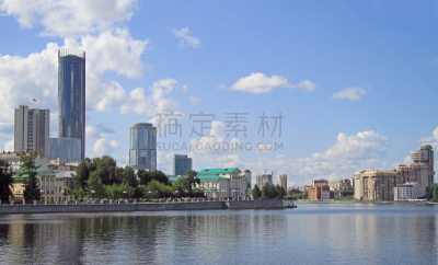 叶卡捷林堡,都市风景,池塘,伦敦城,乌拉尔山脉,河堤,办公室,天空,美,公园