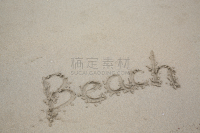 沙子,单词,海滩,概念,字母,灵感,水平画幅,消息,无人,符号