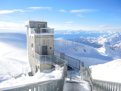 马特洪峰,在上面,天堂,冰河,风景,策尔马特,天空,美,水平画幅,雪
