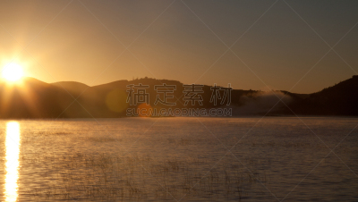 湖,南非,塞奇菲尔德,花园大道,水,水平画幅,山,无人,早晨,户外