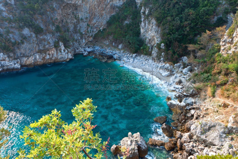 希腊,海滩,南卡罗林纳,水平画幅,岩石,无人,欧洲,爱琴海,户外,海洋