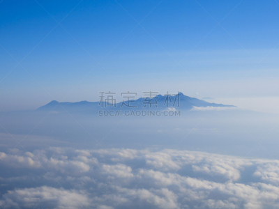 山,八岳山,自然,长野县,云景,风景,全景,图像,无人,山梨县