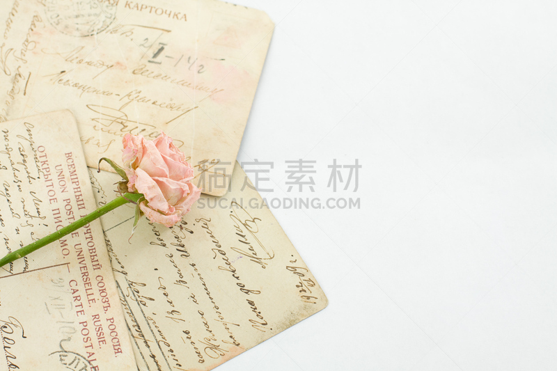 古典式,信函,背景,玫瑰,褐色,古董,水平画幅,消息,古老的,摇滚乐