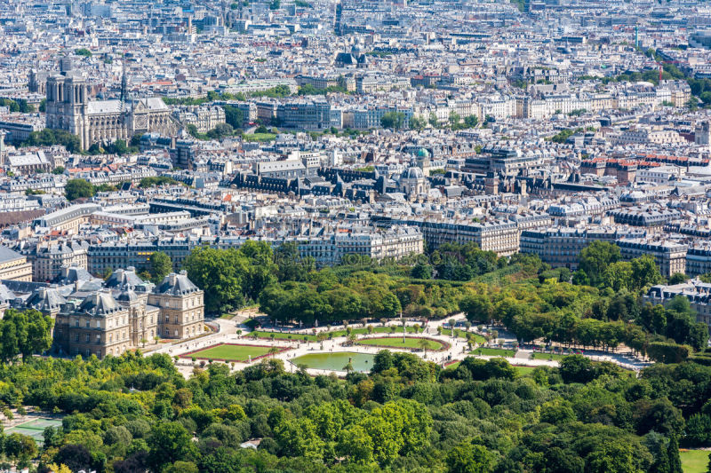 城市天际线,塔,巴黎,在上面,蒙特帕斯,国际著名景点,卢森堡公园,法国,著名景点