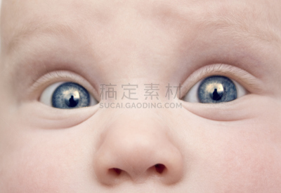 人的鼻子,特写,婴儿,蓝色眼睛,仅婴儿,眉毛,人的眼睛,虹膜,纯洁,大特写