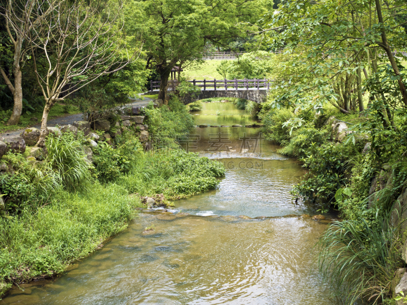 风景,格林公园,自然,水,美,公园,水平画幅,绿色,地形,岩石