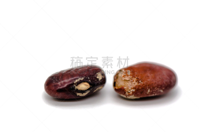 丑陋,菜豆,白色背景,分离着色,夏天,红色,天鹅绒,小的,在上面,美