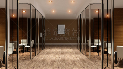 现代,会议室,办公室,室内,苏格兰高地,新的,家具,图像,经理,白色