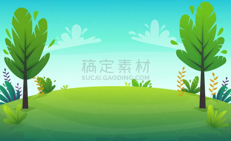 草坪 环境 草 背景 绘画插图 卡通 幸福 自然 宁静 矢量图片素材下载 稿定素材 草坪 环境 草 背景 绘画插图 卡通 幸福 自然 宁静 矢量图片素材下载 稿定素材