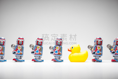 橡皮鸭子,个性,自动的,锡,反差,与众不同,创造力,玩具,灵感,想法