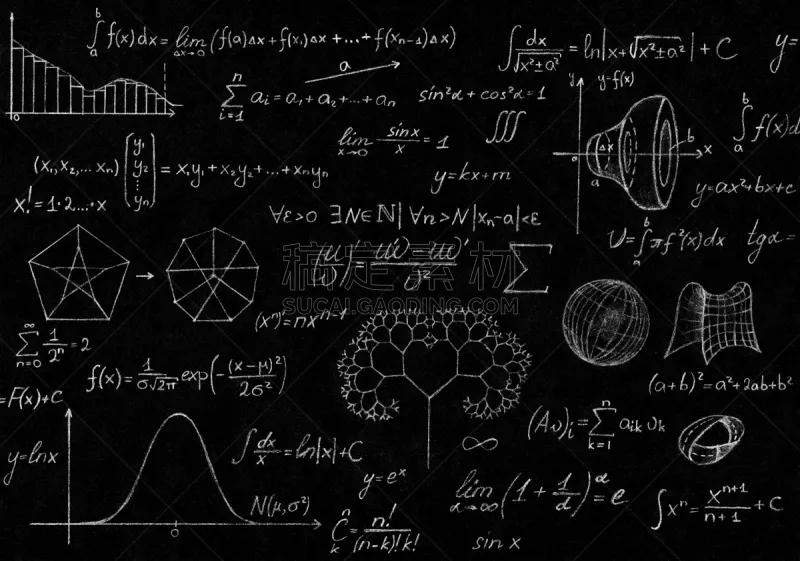 物理学 公式 数学 代数 减号 黑板 粉笔 几何学 背景 科学图片素材下载 稿定素材