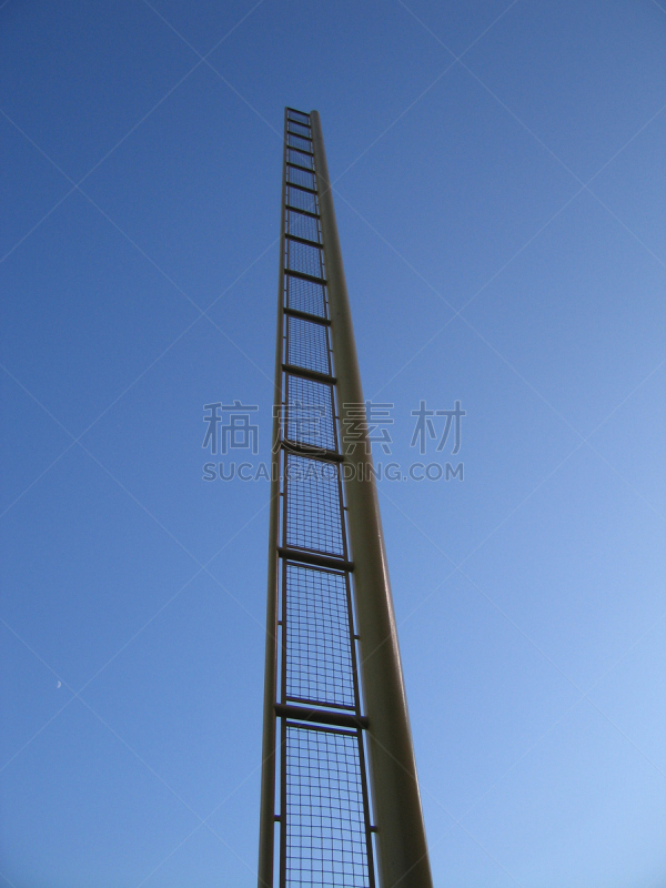 杆,垂直画幅,天空,棒球,黄色,2015年,棒球竿,棒球内场,犯规,摄影