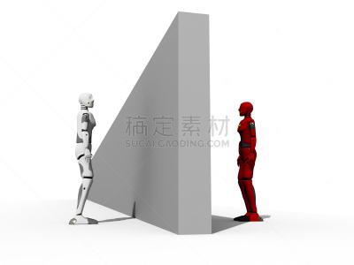 逆境,假人撞击测试,迷路,水平画幅,墙,人,背景分离,职业,围墙,沟通