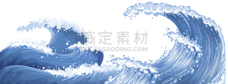 波浪,海洋,巨大的,海啸,热带气候,环境,背景,澳大利亚,夏天,剪贴画