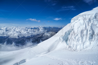 看风景,波托西地区,玻利维亚,水平画幅,雪,无人,户外,云景,高处,山