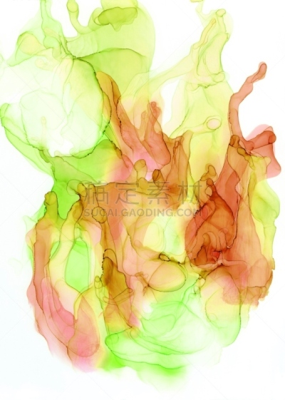 含酒精饮料,抽象,水墨画,水彩画颜料,郁金香,现代,肮脏的,色彩鲜艳,梦想,凌乱