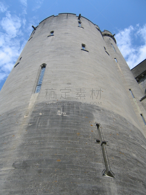 城堡,阿伦德城堡,阿伦德,苏塞克斯,垂直画幅,窗户,住宅房间,透过窗户往外看,无人,古老的