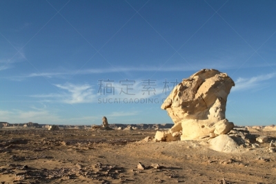 白色沙漠,法拉夫拉,埃及,撒哈拉沙漠,利比亚沙漠,自然,悬崖,水平画幅,地形,岩石