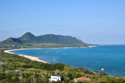 鸡尾酒,海湾,江岛无须鳚,珊瑚色,观测点,水,天空,休闲活动,水平画幅,沙子