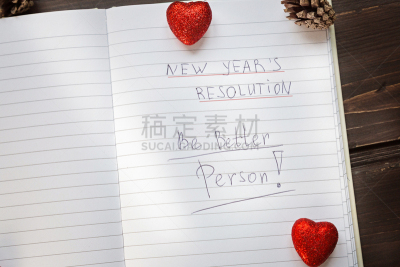 新年前夕,任务清单,水平画幅,无人,符号,决心,动态动作,看,倾斜的