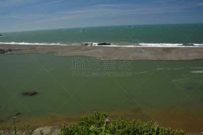 海滩,索那玛郡,岩石,美国,加利福尼亚,菩提伽湾,海岸线,太平洋,詹娜,太平洋海岸公路