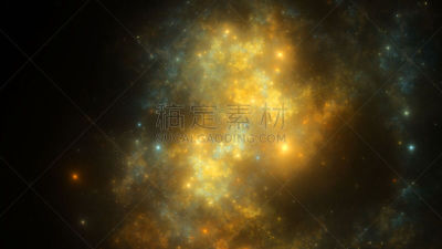 绘画插图,星系,分形,抽象,代表,加莱克斯草,星云,深的,创世纪,暗色