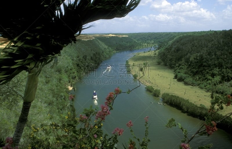 美洲,多米尼加共和国,加勒比海地区,海洋,自然,水平画幅,无人,乡村,萨马纳海滩,拉罗马那