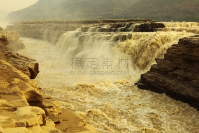 河流,水,戏剧性的景观,水平画幅,地形,无人,陕西省,户外,湍急的,非凡的