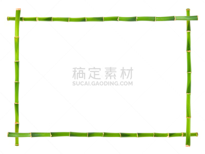 边框,竹,分离着色,竹子,风水,活力,背景分离,禅宗,色彩鲜艳