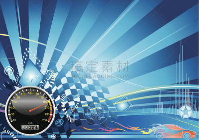 赛车运动,式样,概念,超慢镜,计程表,速度计,夜晚,无人,绘画插图,陆用车