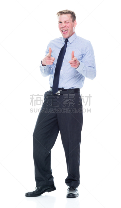 经理,男性,白色背景,青年人,白色人种,商务,专业人员,背景分离,仅男人,一个人