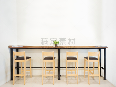 吧台,餐馆,灶台,吧椅,太空,空白的,留白,住宅房间,咖啡馆,座位