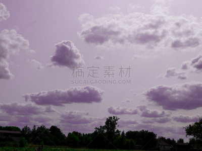 园林,看风景,天空,水平画幅,云,山,无人,纯净,草坪,夏天