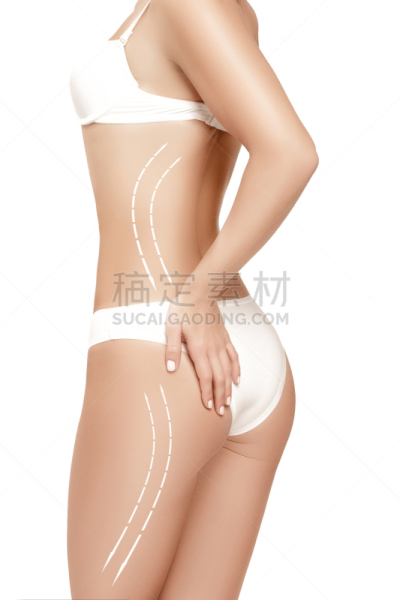 箭头符号,女性,垂直画幅,躯干,四肢,腹腔,腿,动物身体部位,夏天
