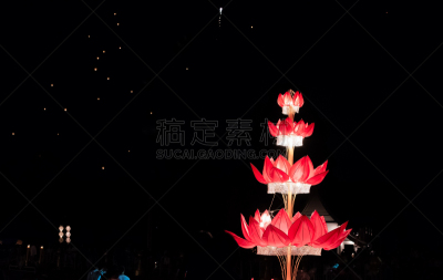 灯笼,天空,传统,纸灯笼,照明设备,泰国,背景,节日,易鹏,新的