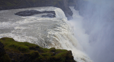 瀑布,冰岛国,自然美,全景,活力,风景,史克卡瀑布,hraunfossar,胡萨维克,黛提瀑布