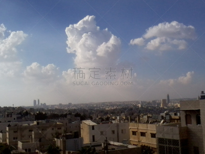 安曼,约旦,水平画幅,无人,云,夏天,摄影