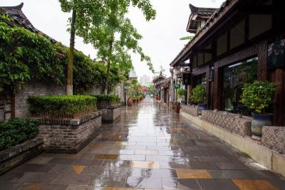 巷,风景,宽窄巷子,成都,四川省,旅游目的地,水平画幅,旅行者,户外,建筑结构