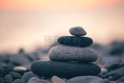 石头,圆石滩,水,天空,灵性,休闲活动,旅行者,夏天,海岸地形
