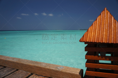 咸水湖,浅的,马尔代夫,水平画幅,无人,户外,船,绿松石色,白色