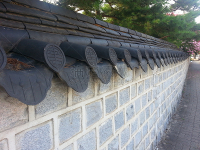 石墙,朝鲜半岛,全州市,水平画幅,无人,摄影